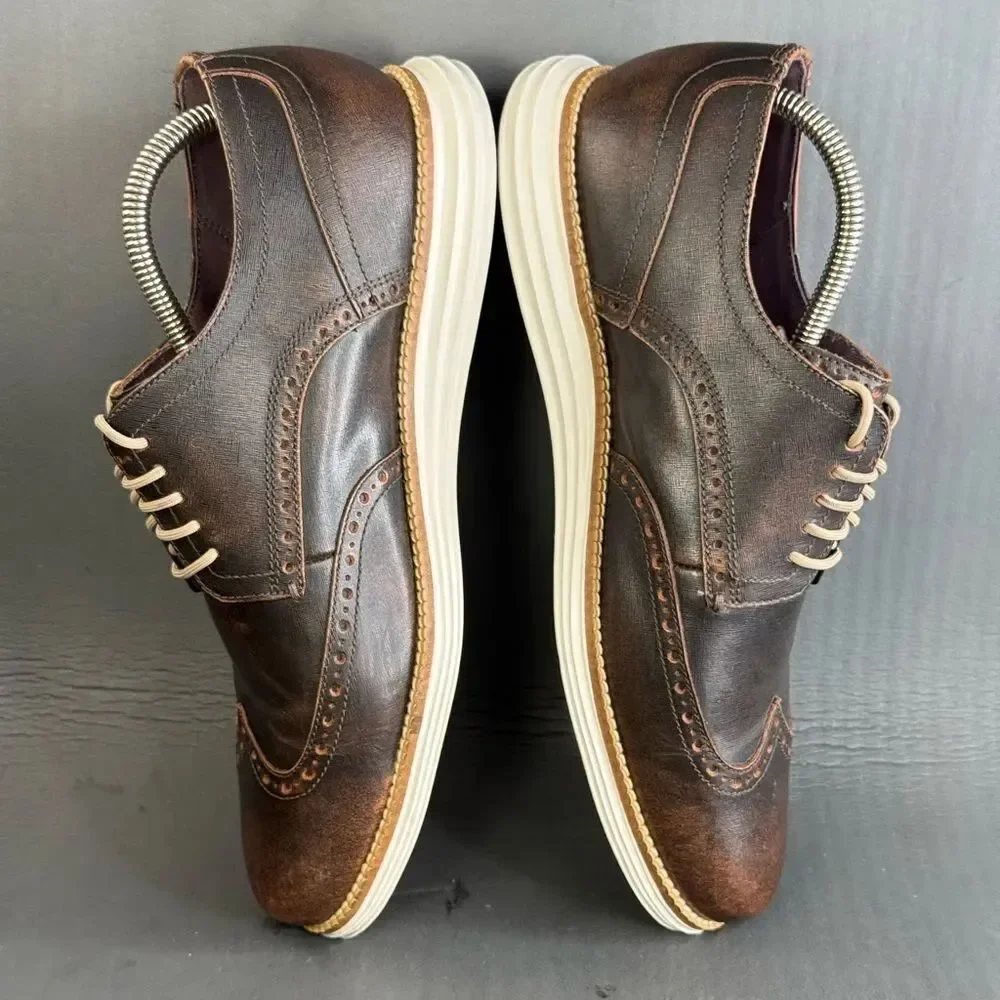 Cole Haan Men's OriginalGrand Wingtip Oxford sneaker Shoes size 10